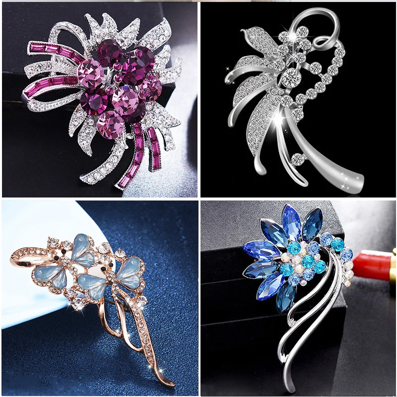 

Elegant Butterfly Brooch Women's Japanese Korean Cute Corsage Students' Accessories Clothes Cardigan Coat Pin Scarf Buckle