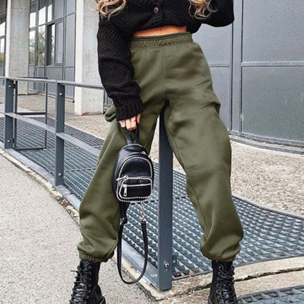

Littlerossa Harajuku Joggers Wide Leg SweatPants Women Trousers Plus Size High Waist Pants Streetwear Korean Casual Pant Femme