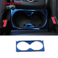 for mazda cx 5 cx5 2017 2020 center console water cup holder panel trim cover interior mouldings car styling accessories