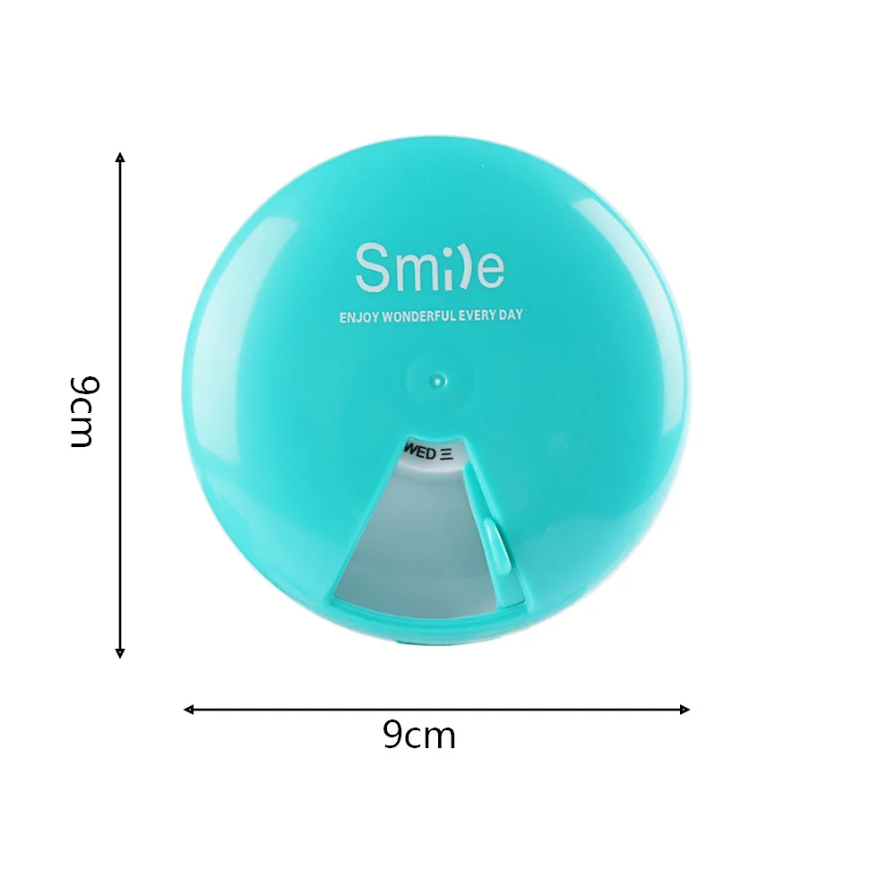 1 шт. 7 дней медицинская коробка портативный мини дорожный контейнер для хранения