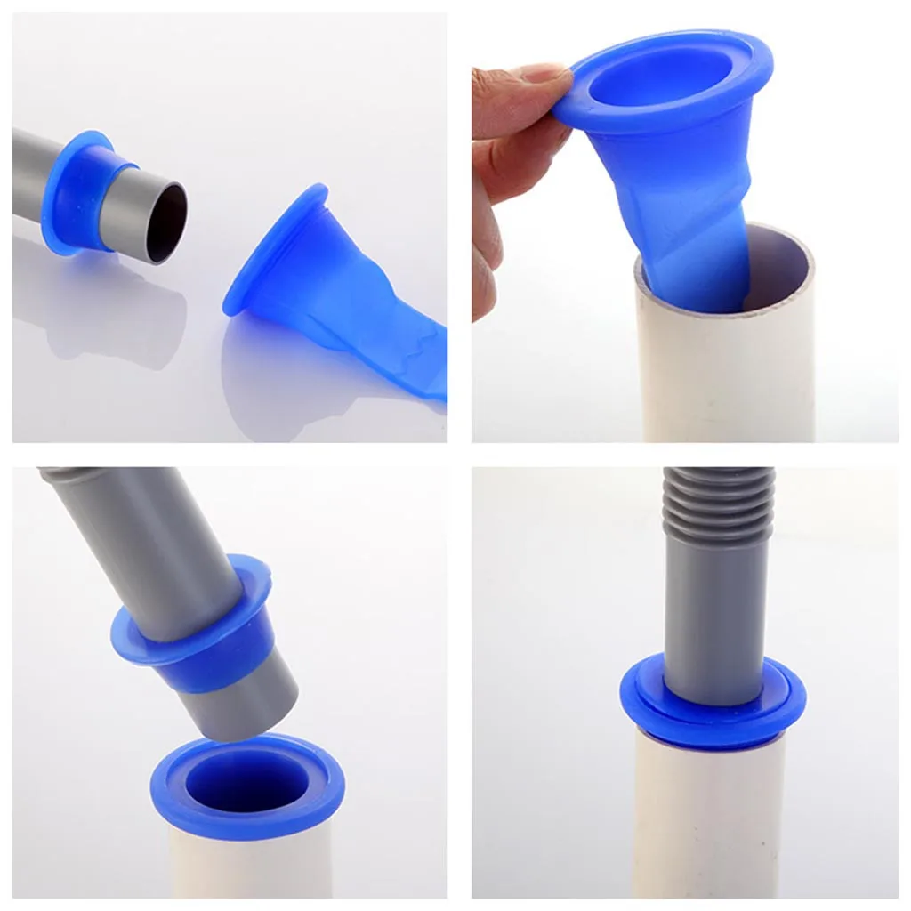 

Kitchen Bathroom Odor-proof Leak Core Silicone Down The Water pipe Draininner Core Kitchen Bathroom Sewer Seal Leak Deodorizer