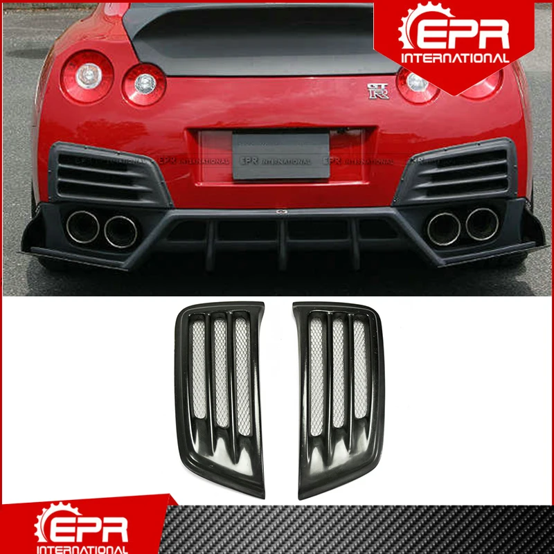 Для Nissan R35 GTR 08 16 CS Style FRP стекловолокно для заднего бампера воздуховод кабина