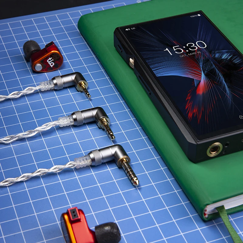 FiiO LS-2.5D LS-3.5D 2 5/4 4 мм сбалансированный 3 5 односторонний 2-контактный 0 78 Сменный