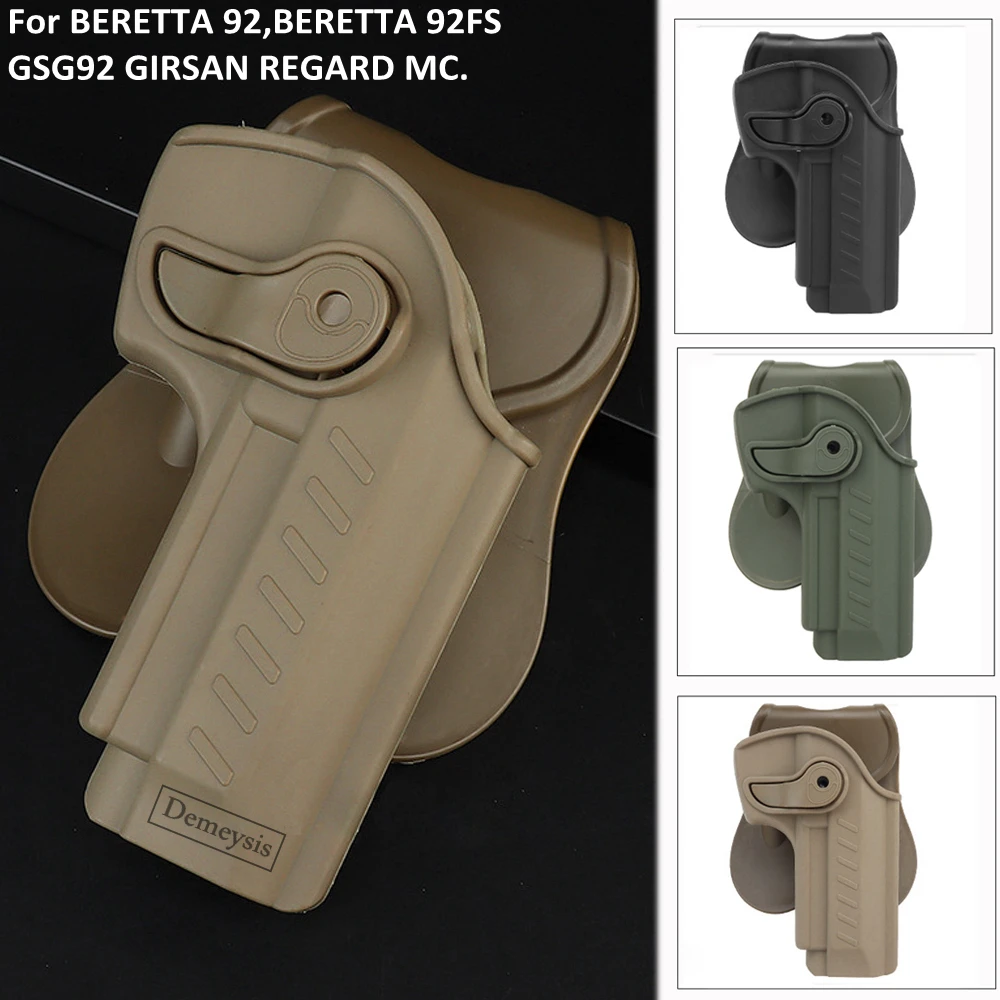 

Tactical Gun Holster Cs Combat Pistol Case for BERETTA 92,BERETTA 92FS GSG92 GIRSAN REGARD MC. Pistol Case