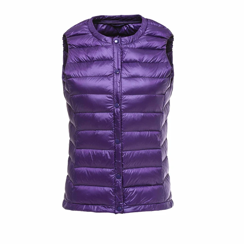 Женский жилет ftaylor белый ультра легкий пуховик на утином пуху Размер 3xl|Женские