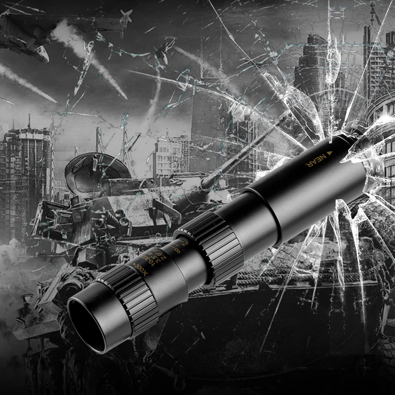 10 300X40mm супер зум Монокуляр телескоп Бинокль BAK4 Prism тела Сталь сфотографировать