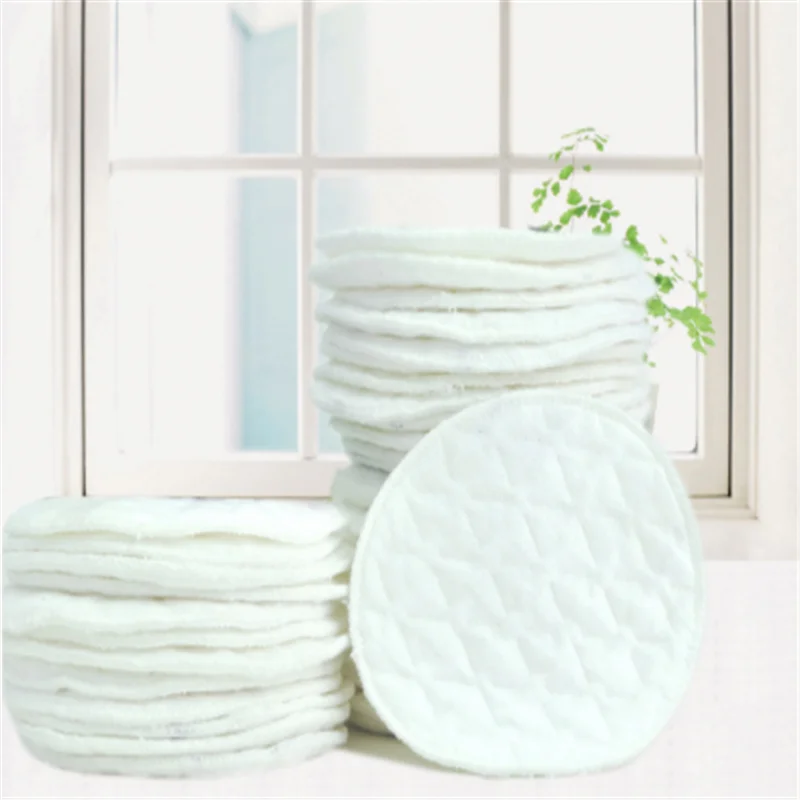 5 шт. моющиеся хлопковые многоразовые накладки для снятия макияжа груди