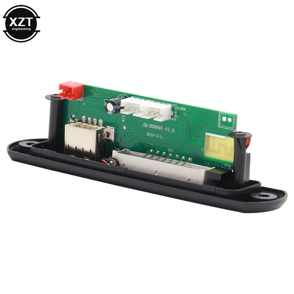 Автомобильный MP3 декодер WMA WAV PCBA Bluetooth 5 0 плата 12 В беспроводной аудио модуль