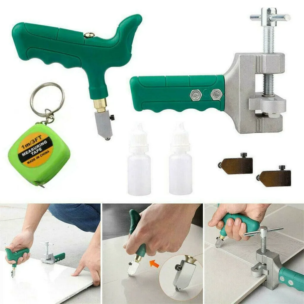 

11pcs Glass Tile Opener 140 * 125mm Manual Scribing Delimitation Glass Tile Opener New Multi-Function Cutter