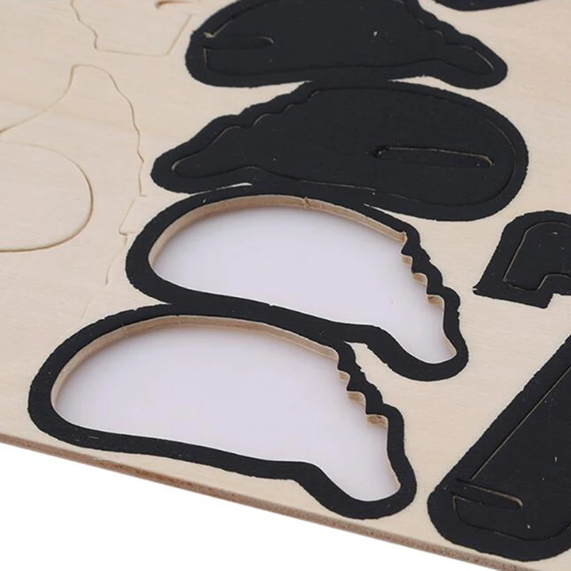 Деревянная модель панды из миниатюрных 3D пазлов панда деревообрабатывающий