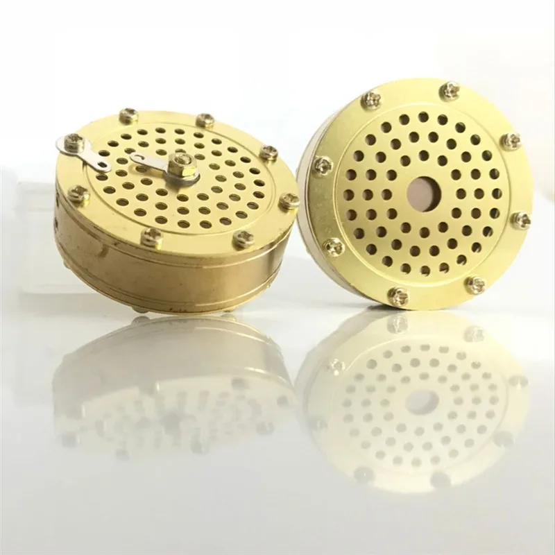 34mm Microphone High Sensitivity Gold Plated Large Diaphragm Microphone Capacitive Microphone Hd Sound Head Upgrade Repair Acces