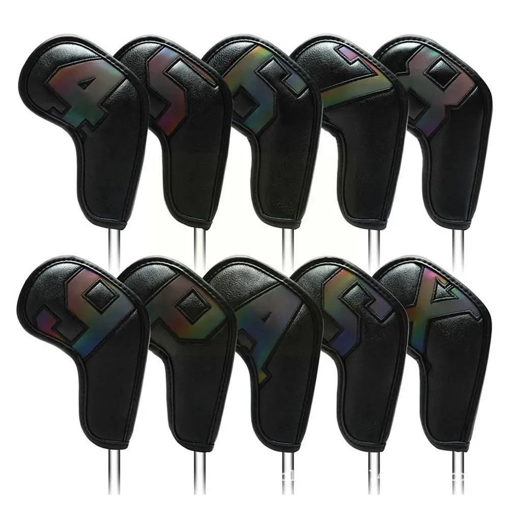 

Golf Digital Gradient Iron Head Cover Iron Head Wedge Variety Copper of Asp Cartoon Protectors Cat Club 4-9 Lazy Golf Shark B2T5
