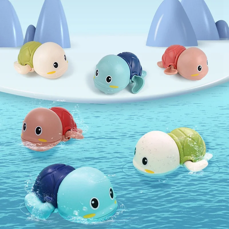 Детская игрушка для ванны черепаха мультяшная ванна с водой веселые игры игрушки