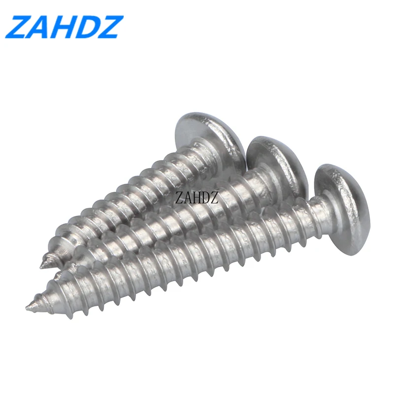 10/20Pcs 304 Stainless M3 M4 M5 Hexagon Socket Button Head Self Tapping Screws Round | Обустройство дома