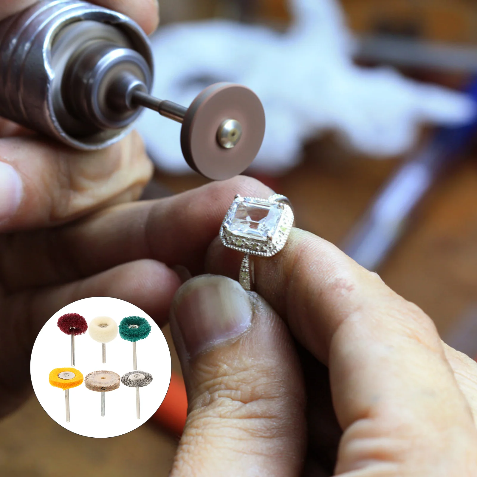 

30 шт., абразивные шлифовальные насадки