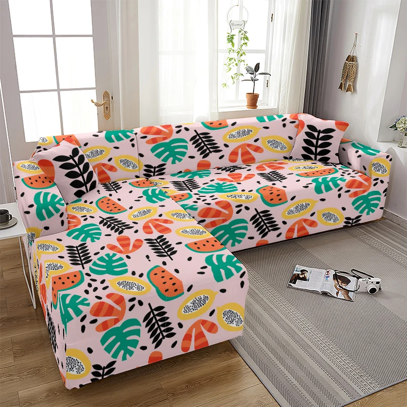 

Corner Sofa Covers for Living Room Elastic Spandex Couch Cover Stretch Slipcovers L Shape Sofa Sofa Cover Living Room Furniture