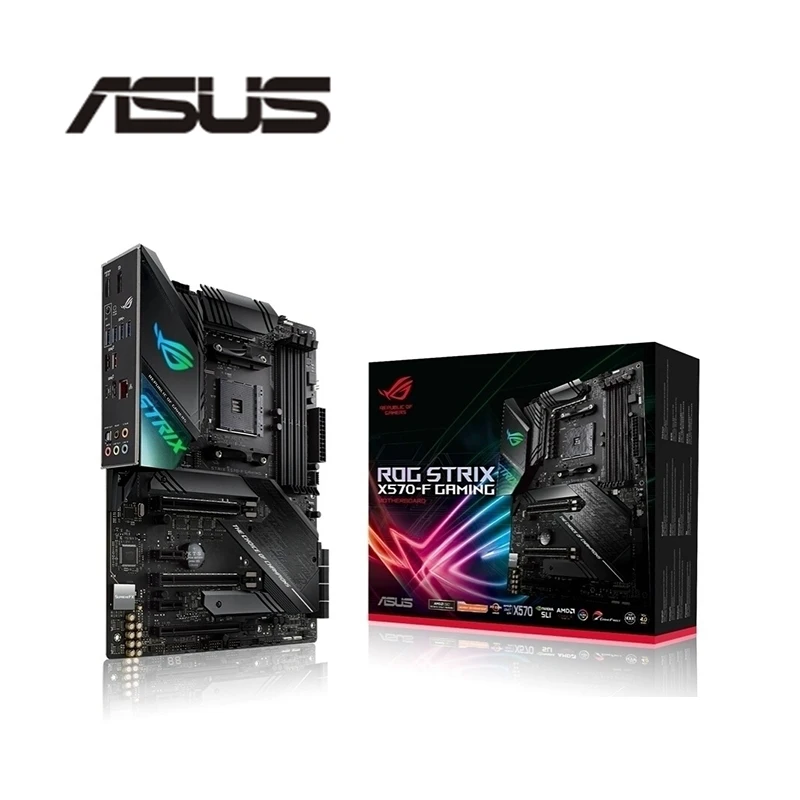 Новая игровая материнская плата для ASUS ROG STRIX X570 F разъем AM4 AMD X570M оригинальная