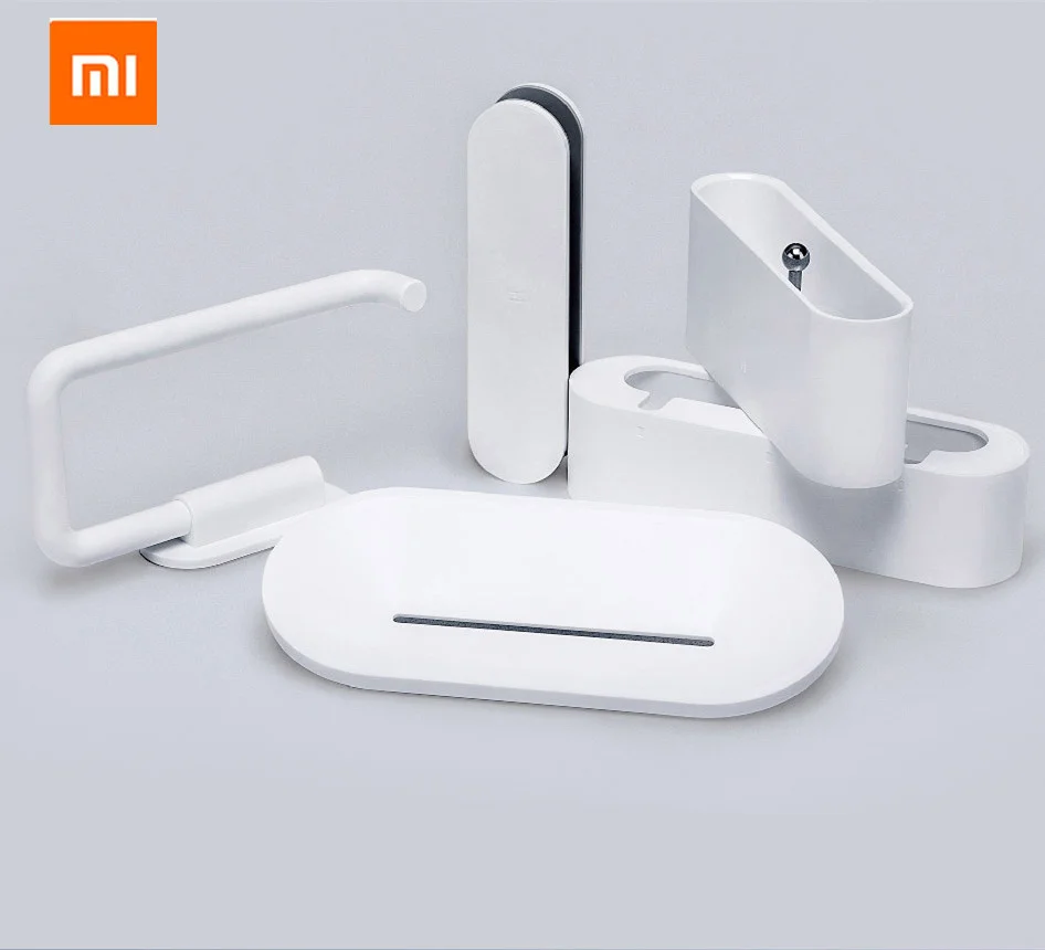 

Xiaomi HL 5 в 1, гаджеты для ванной комнаты, держатель для туалетного рулона, держатель для туалетного рулона для умного дома youpin