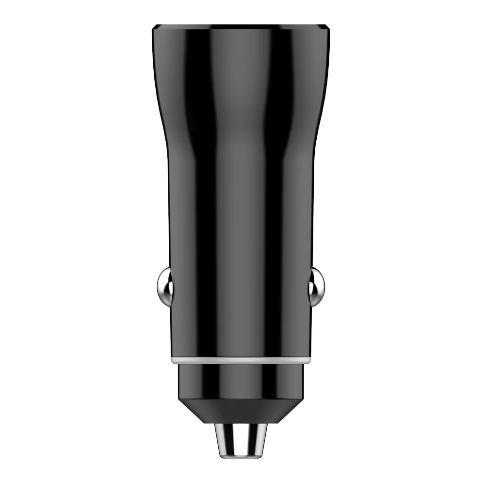 Автомобильное зарядное устройство двойное USB 3.1A цифровое LED быстрое для