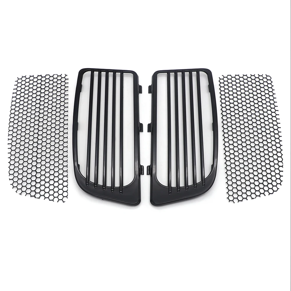 Motorcycle Radiator Grills ABS Leg Fairing Lower Vented Cover Chrome For Harley Touring Electra Street Glide Road King FLHTK |