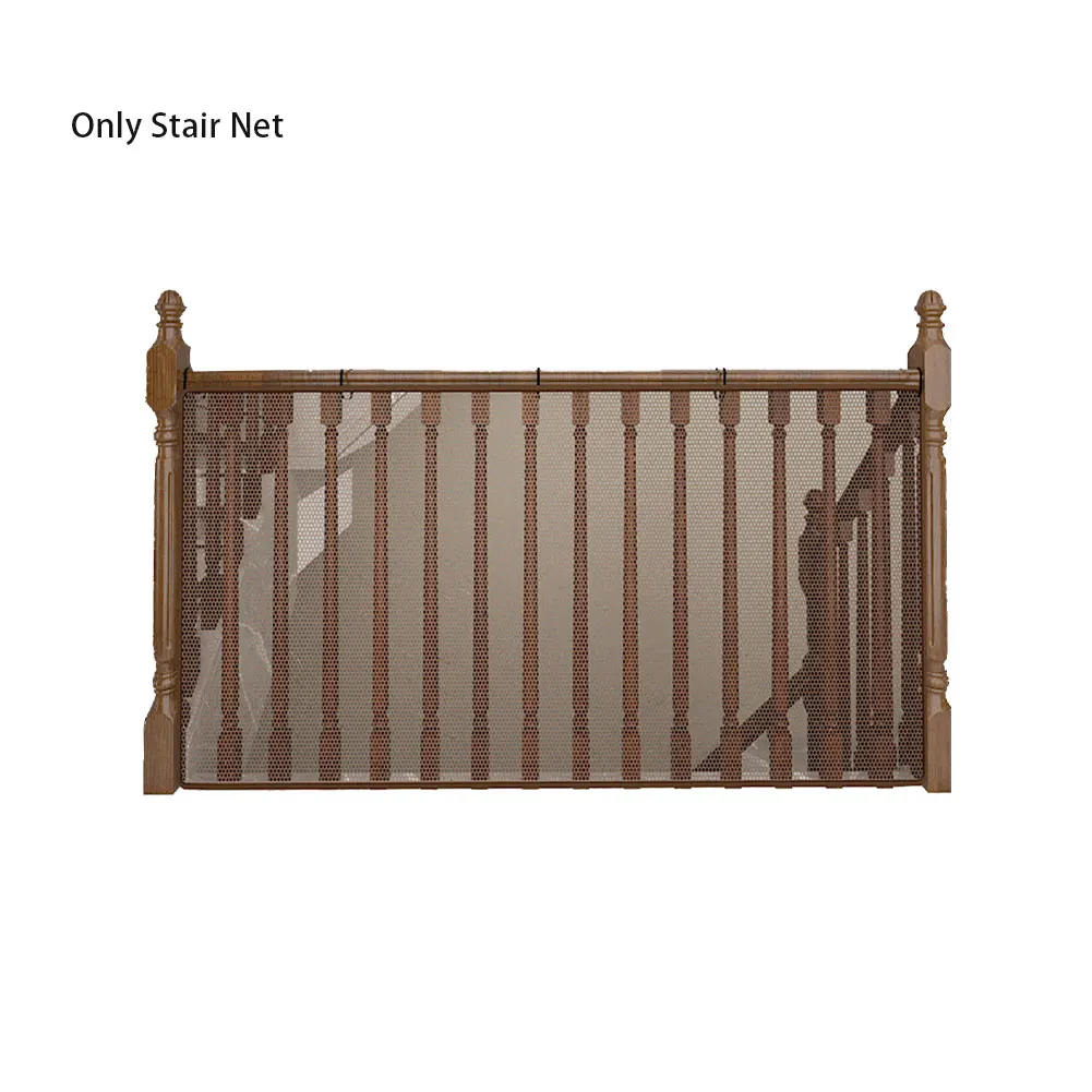 

Pet Stair Net Toy Child Safety Wear-resistant For Railing Polyester Patios Door Protective Balcony Window Corridors Sturdy Mesh