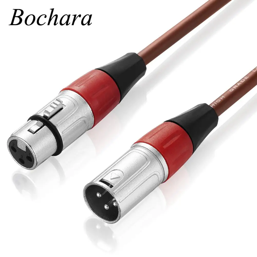 Эластичный Удлинительный кабель Bochara XLR экранированный типа Папа мама для