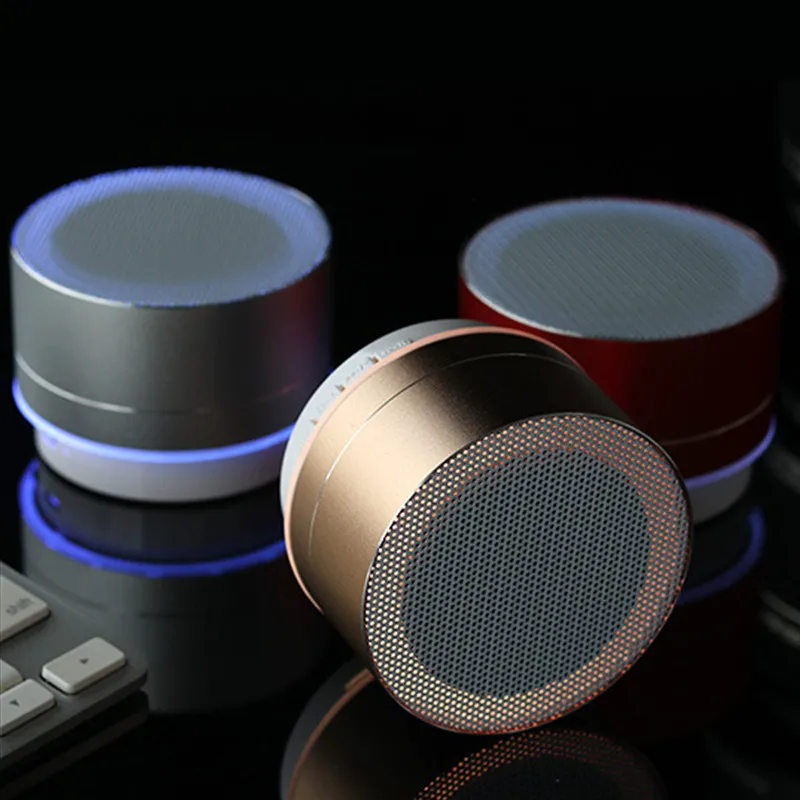 Светодиодный компактные беспроводные переносные сабвуфер bluetooth колонки