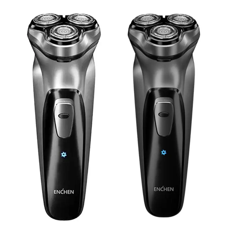 

USB Charging 3D Electric Shaver 3 Head Rotary Washable Razor Men Beard Trimmer