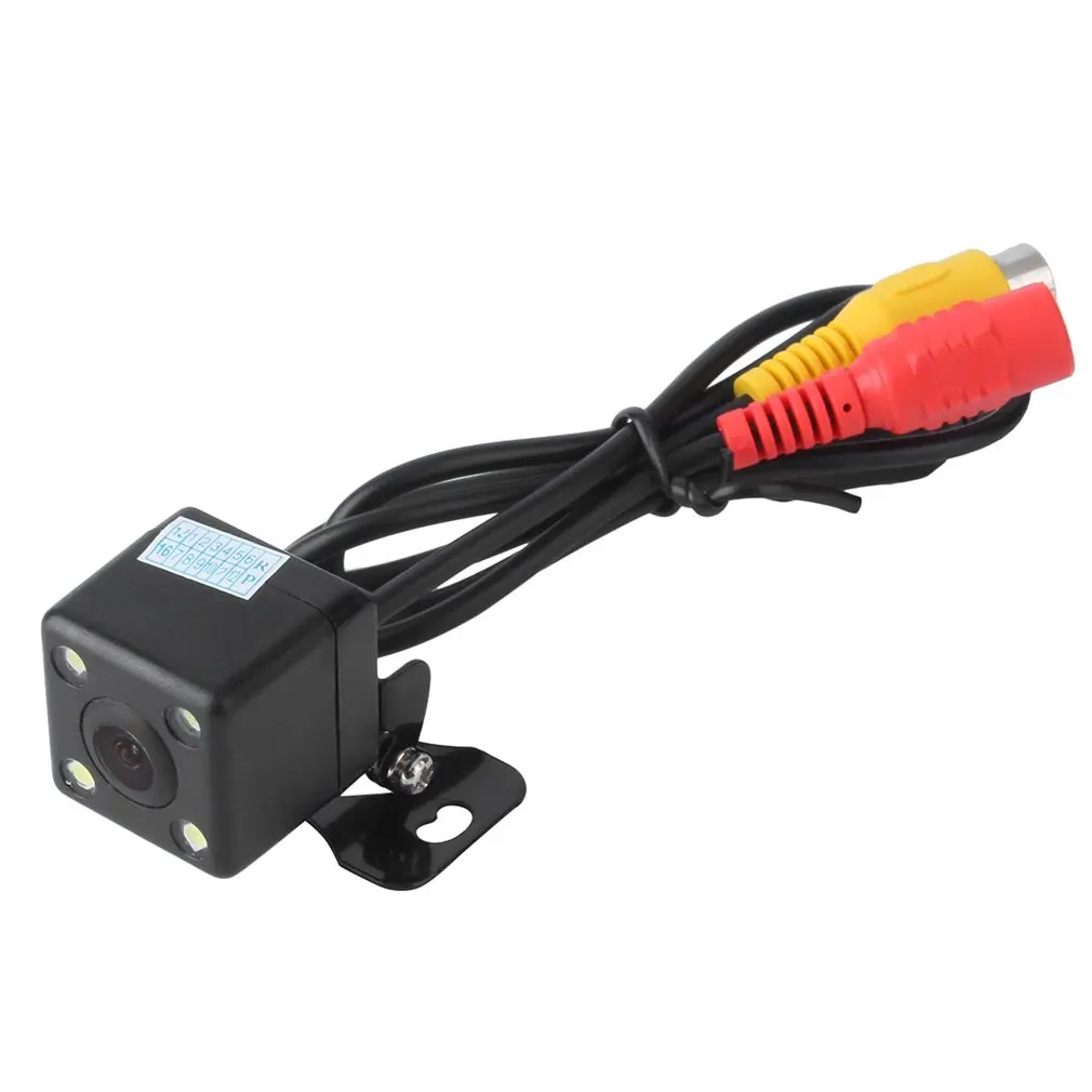 Горячая Автомобильная камера заднего вида Водонепроницаемая 170 градусов HD CCD 4 LED