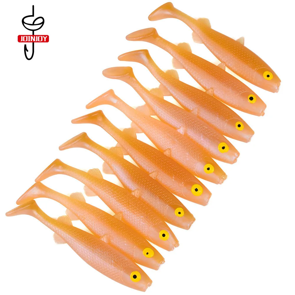 8 см 4g Big T Мягкая приманка с хвостом рыболовная набор приманок для рыбалки со