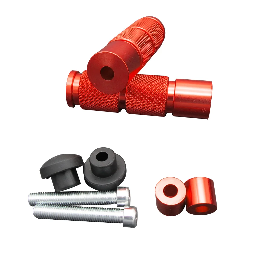 2 шт. универсальные подножки из алюминиевого сплава с резьбой|Подставки под ноги|