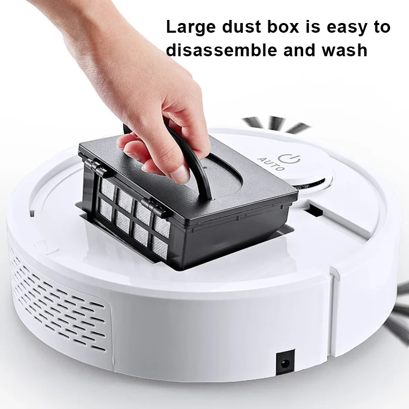 

Smart Floor Robot Vacuum Cleaner Touching Rechargeable Thin Vacuum Cleaner SASI