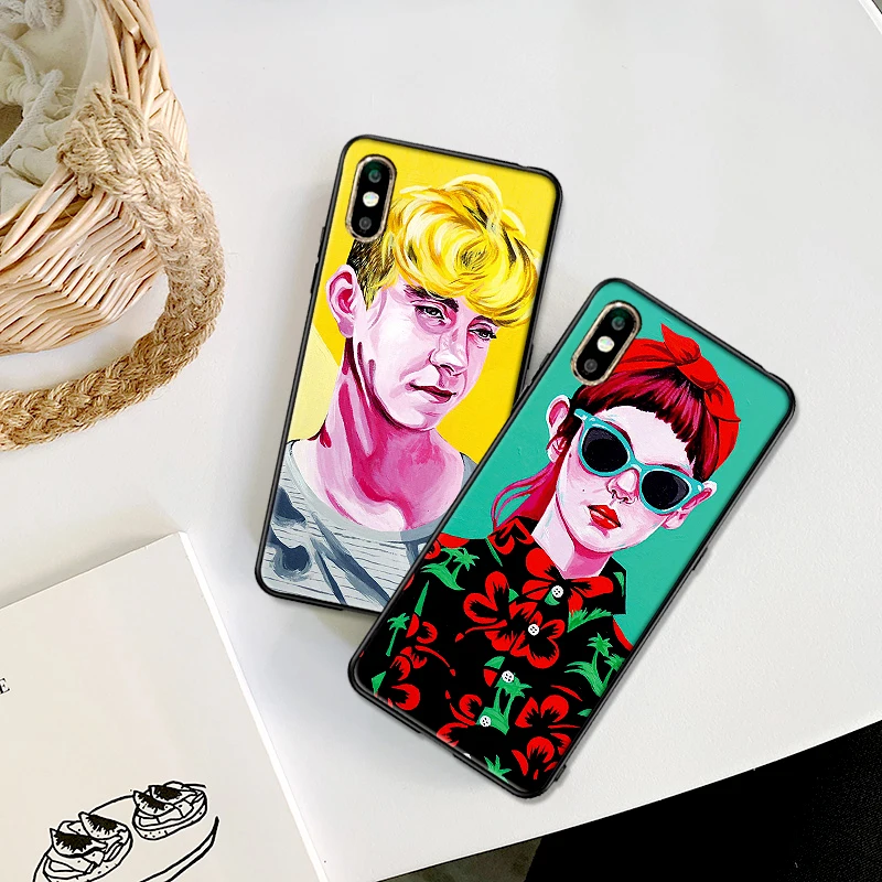 Мягкая задняя крышка из ТПУ для Xiaomi Redmi pro 6 Note 5 8 K20 Pro 7 4X 5A 16G 32G GO 7A немецкий Белый
