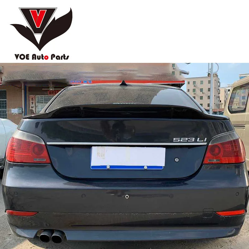 E60 M5 R-style Carbon Fiber Sporty Rear Trunk Wing Boot Spoiler for BMW 2005-2010 5-Series | Автомобили и мотоциклы