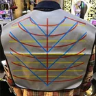 Краска для волос нагрудник профессиональная салонная укладка накидка для стрижки водонепроницаемый ПВХ накидка для покраски #752