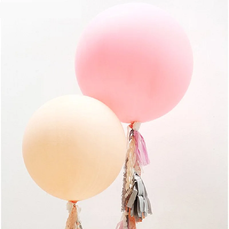 

10 шт., латексные шары белого цвета, 36 дюймов