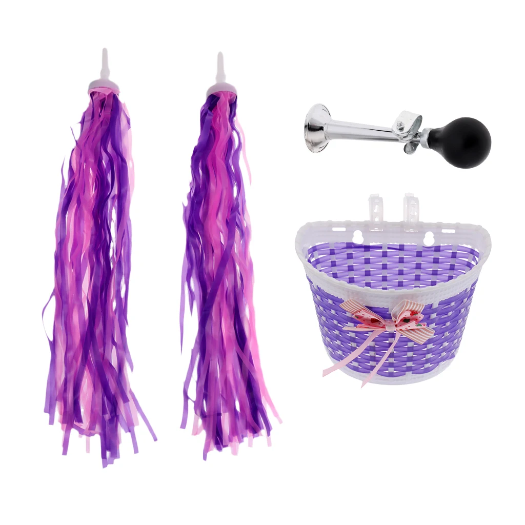 

2pcs Bicycle Streamer Decorative Tassels Ribbon Glossy for Bicycle Handlebar +