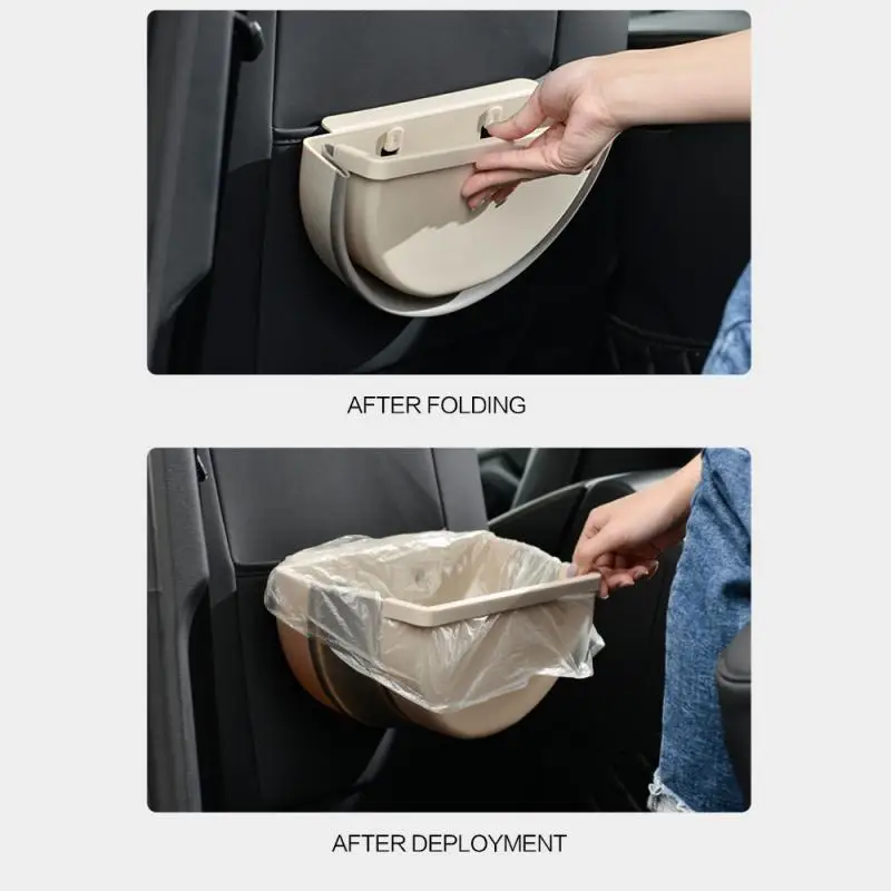 

Waste Bin Garbage Basket for Kitchen Bathroom Hanging Trash Bin Kitchen Cabinet Door Toilet Desk Waste Storage Box Wall Fashion