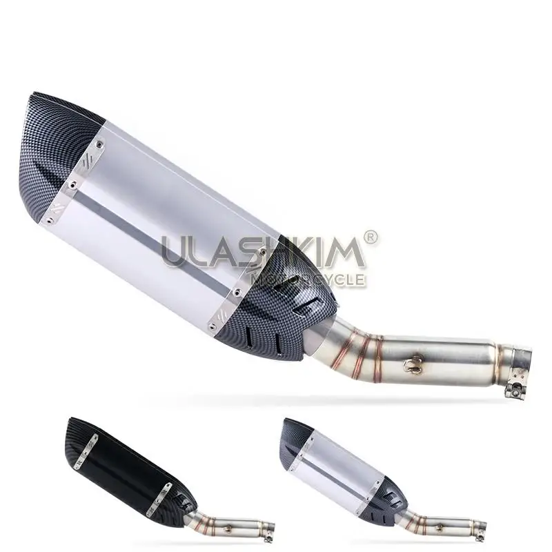 Выхлопная труба глушителя для мотоцикла средняя без шнуровки HONDA CBR400 CB500R CBR500R