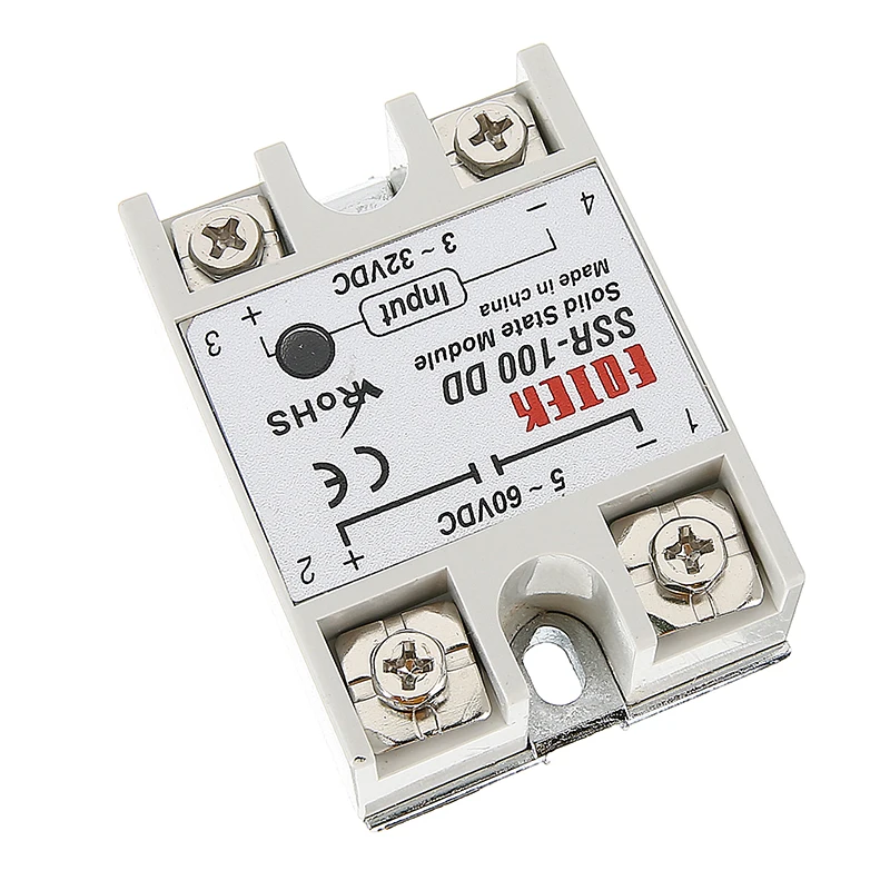 Твердотельное реле Mayitr SSR 100DD 1 шт. 100 А 3 32 В постоянного тока/5 60 тока бесконтактные
