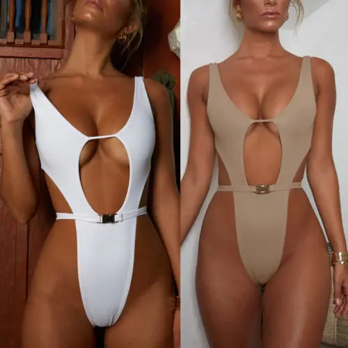 

Sexy Women One Piece Swimsuit Bikini Swimwear Bathing Monokini Beach Bikini Beachwear Bodysuit