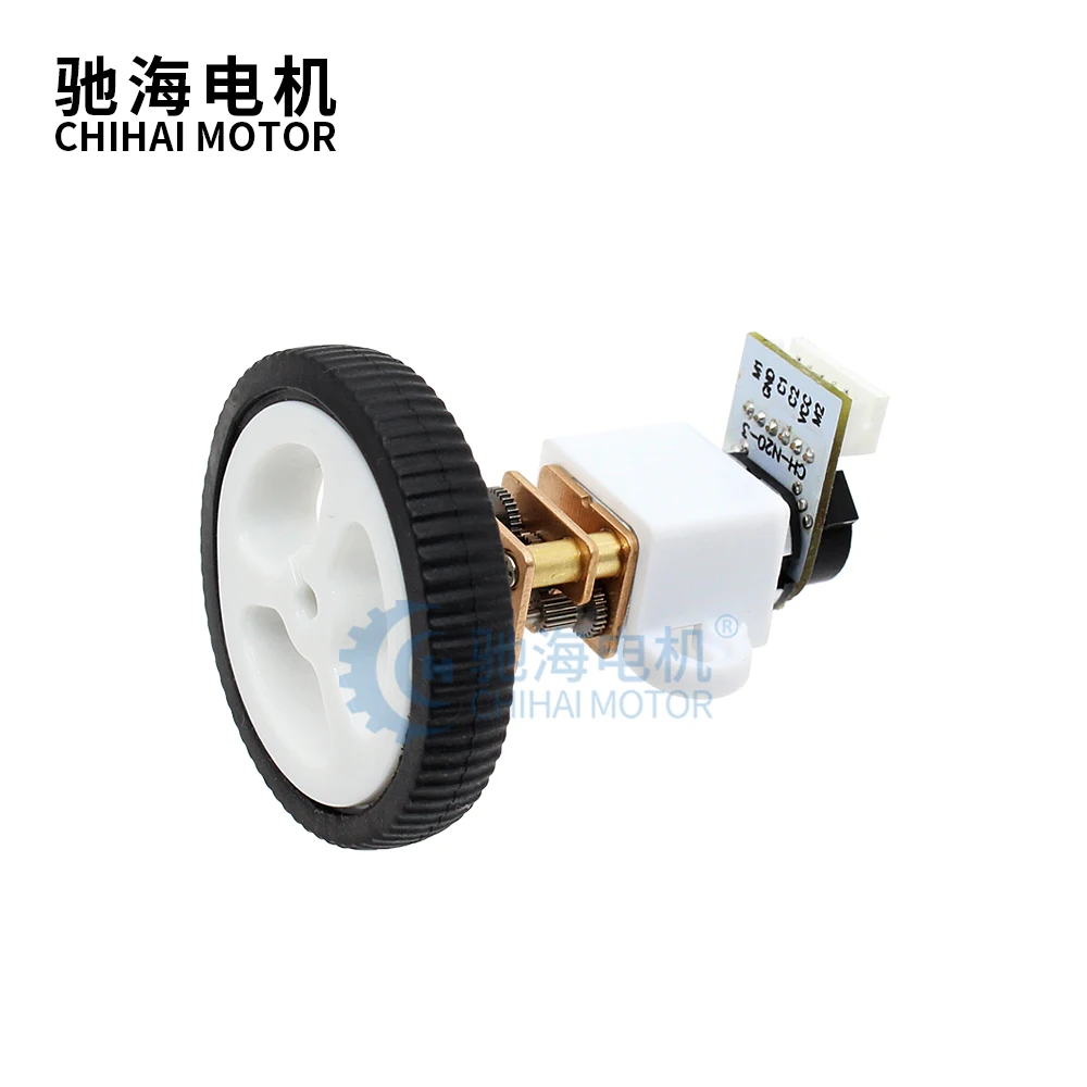 Двигатель Chihai CHF-GM12-N20VA 3 в 6 в, редукторный двигатель постоянного тока с датчиком скорости, измерение скорости для мини-автомобильного датчика баланса, DIY