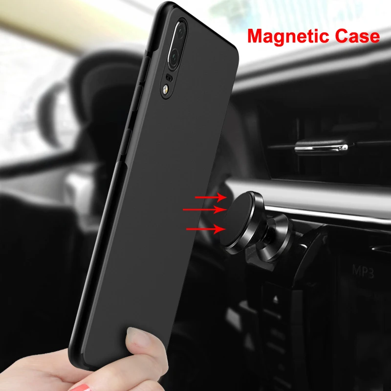 Для Huawei P30 Pro Lite магнитный автомобильный держатель чехол для P20 P20Pro P20Lite Nova 4e 3e