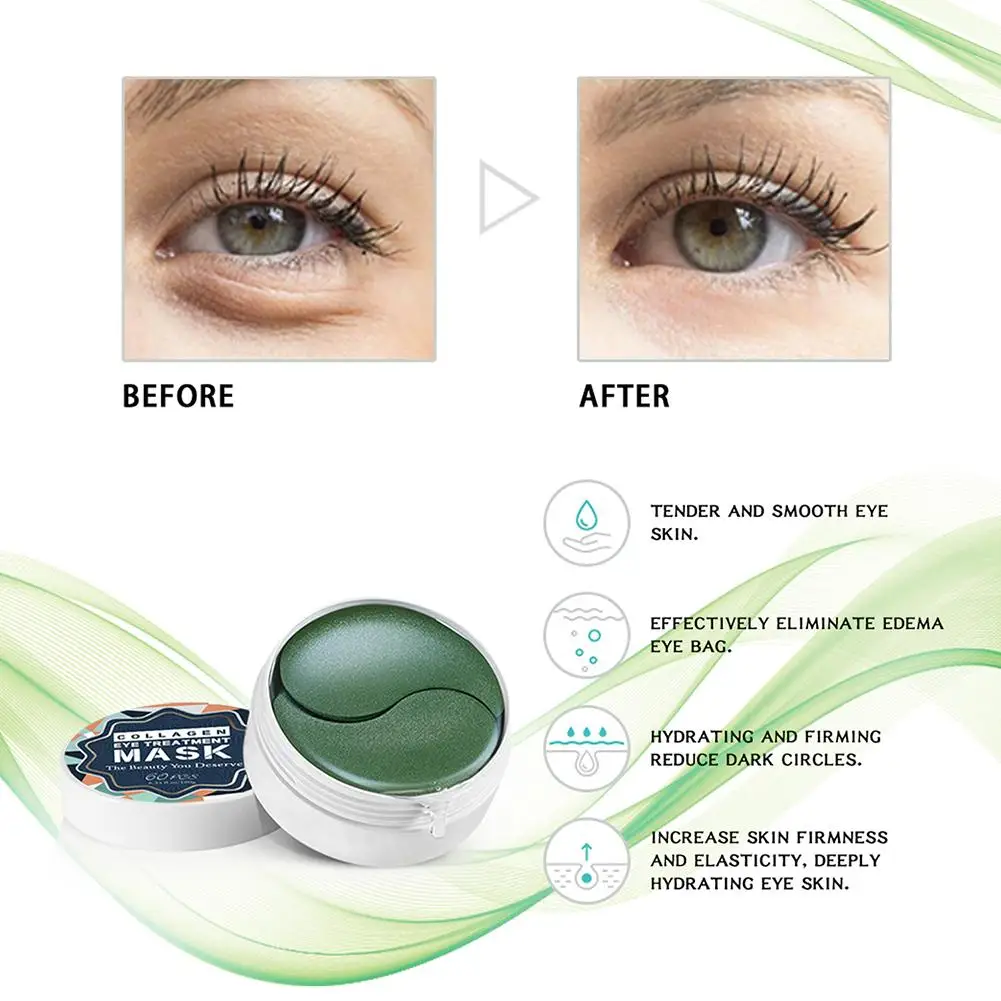2/60 шт. увлажняющие маски для кожи вокруг глаз|Патчи| |