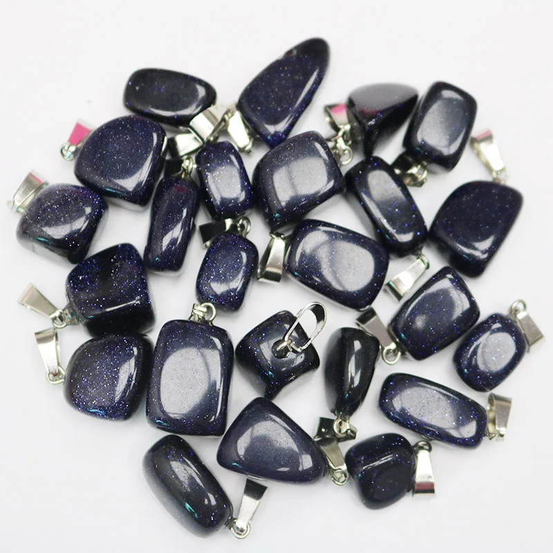 Исцеление Кристалл Камень неправильная Форма подвески из натурального камня