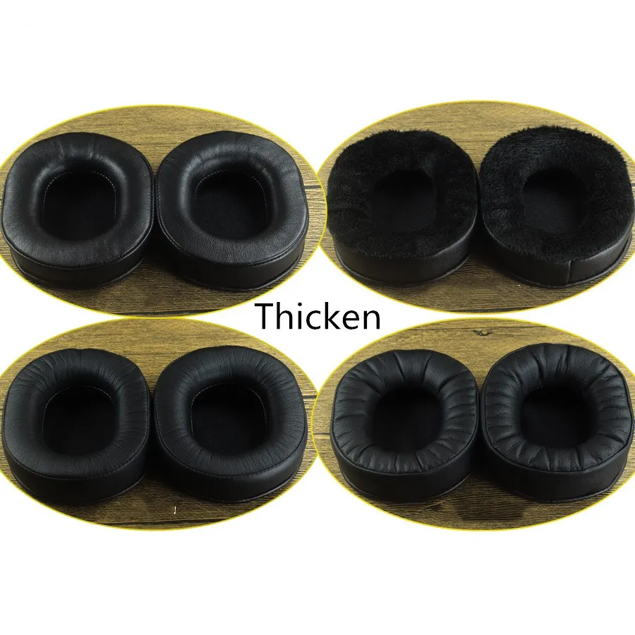 Фото Накладки из овчины для наушников Audio-Technica ATH-M20, M30, M40, M50, M50X, M70X, MSR7, сменные амбушюры подушечки подушки наушников №5