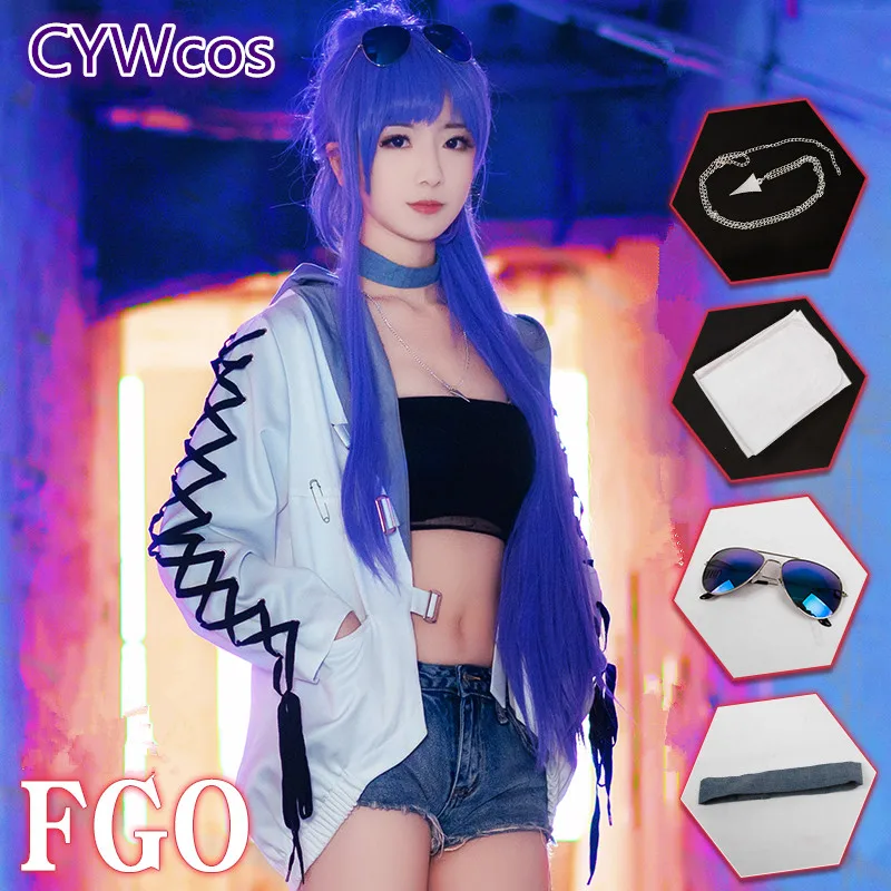 Женский костюм для косплея Fate/Grand Order Moon Cancer Girlfriend Lilith сексуальный пальто + Топ без
