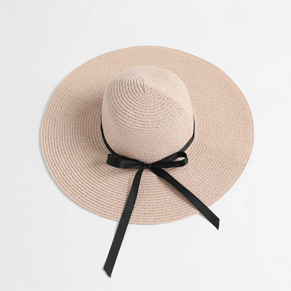 PatPat Womens Floppy Wide Brim Beach Sun Hat Straw Summer Sunscreen Leisure hat Dome | Детская одежда и обувь