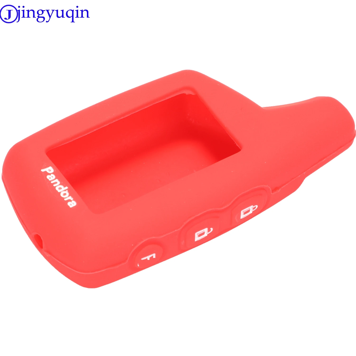 Силиконовый чехол для ключа jingyuqin DXL3000 PANDORA Русская версия двухсторонняя