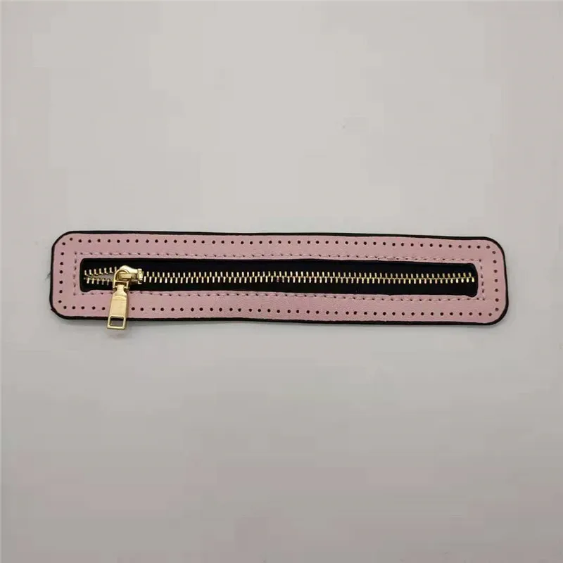 1 шт. кожаная невидимая Водонепроницаемая молния двухсторонняя открытая сделай